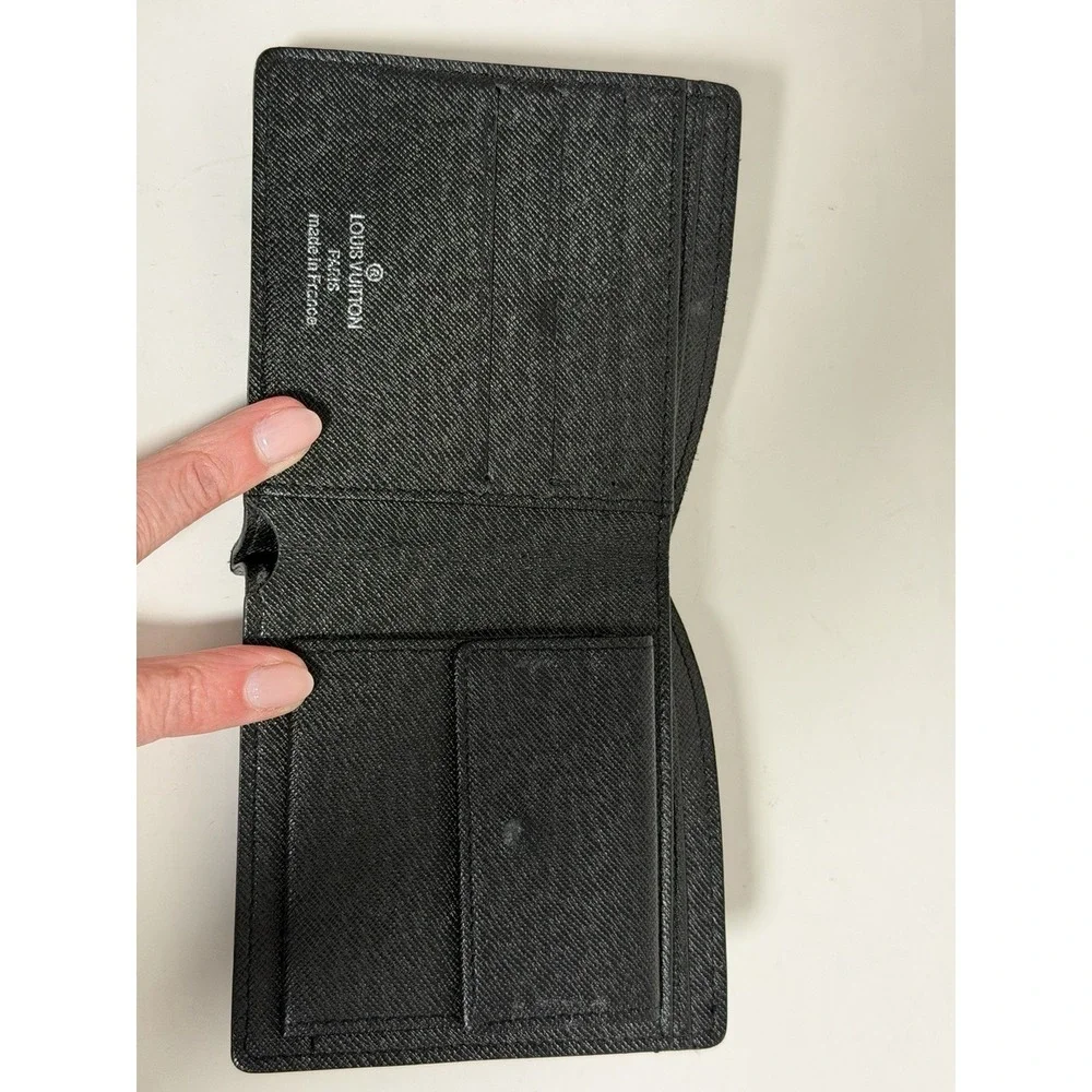 Louis‎ Vuitton Slender Wallet in Damier Graphite canvas